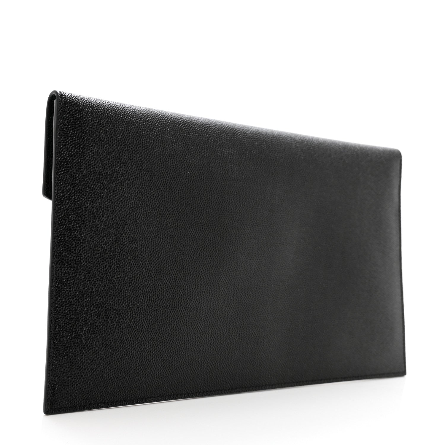Saint Laurent Grain De Poudre Uptown Pouch Black 3 of 13