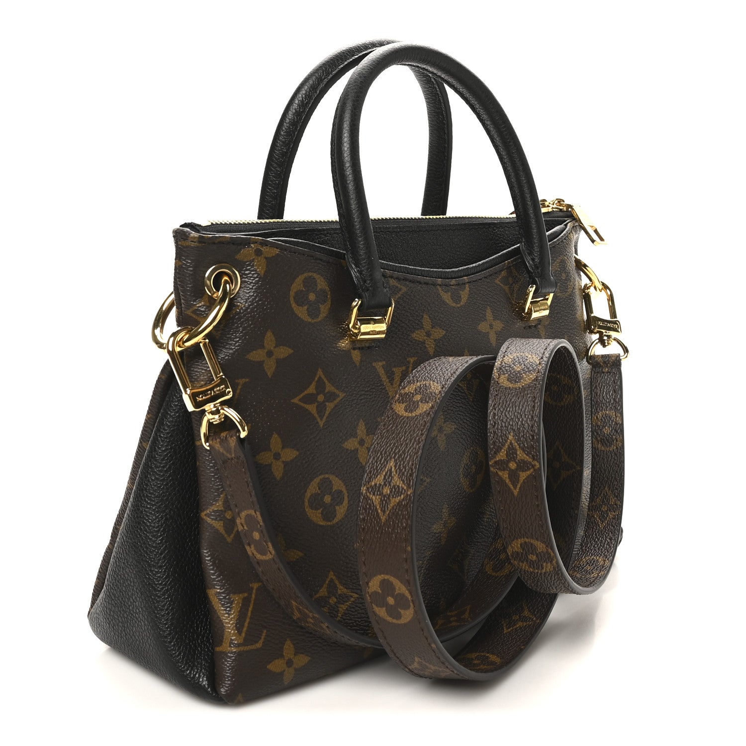 Louis Vuitton Monogram Pallas Full BB Black 3 of 9