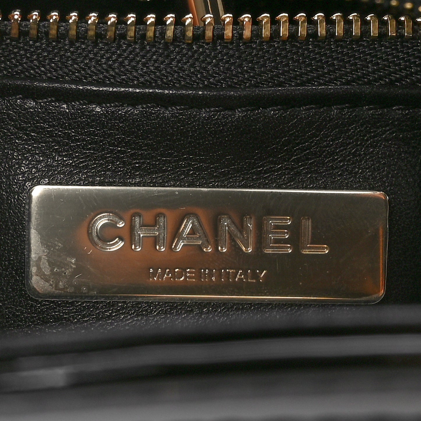 Patent Calfskin Quilted Mini 31 Shopping Bag Burgundy Black