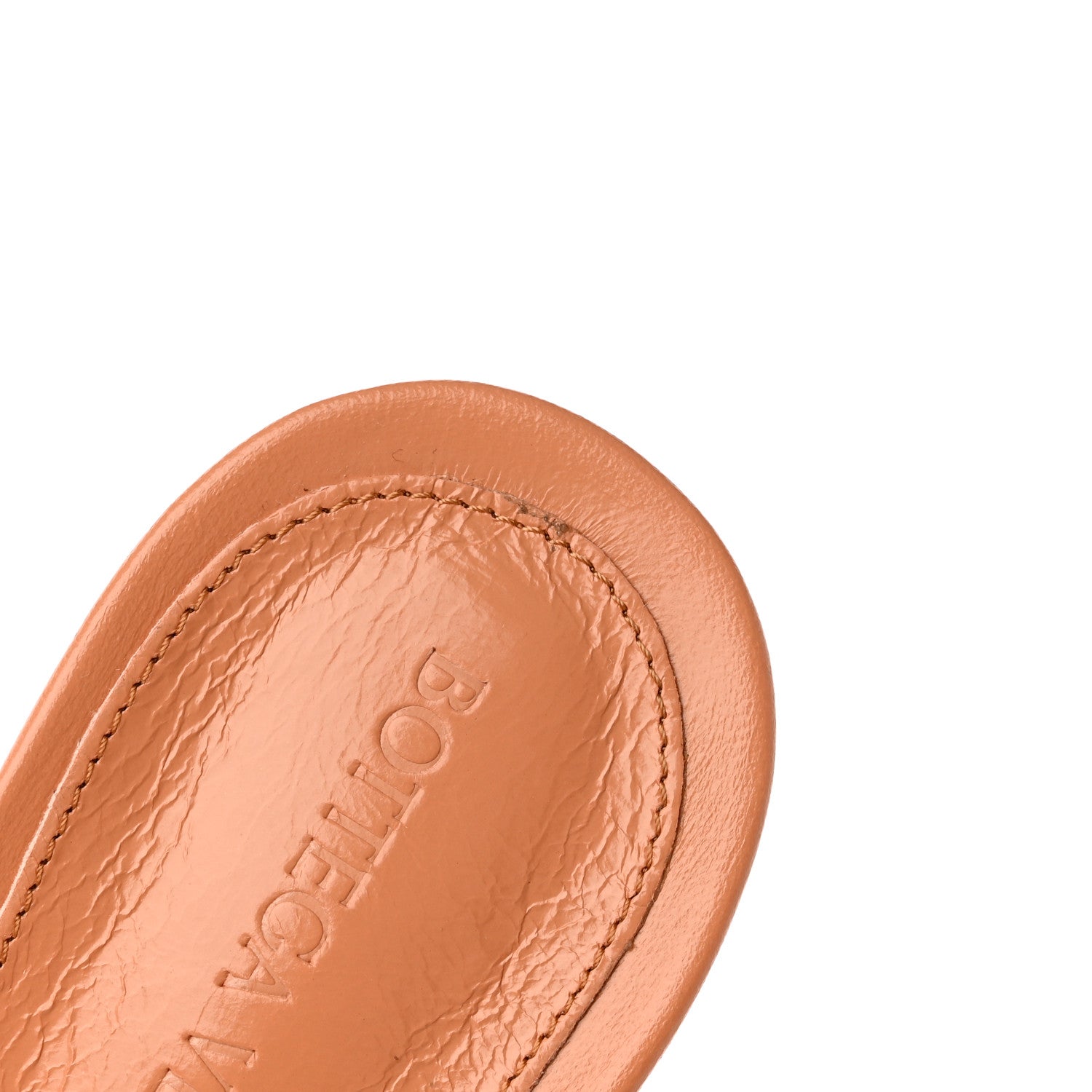Bottega Veneta Crush Calfskin The Line 90mm Sandals 38 Clay 10 of 16