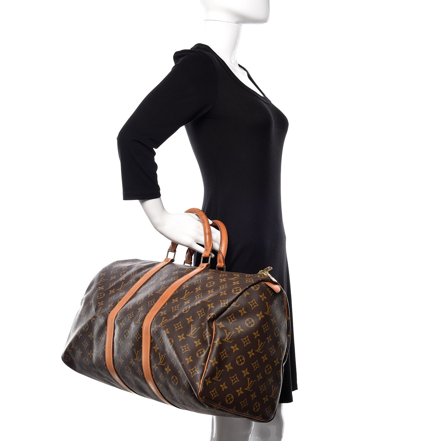 Louis Vuitton Monogram Keepall 50 2 of 13
