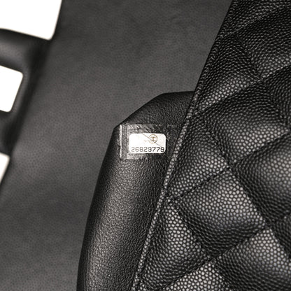 Chanel Caviar Quilted Flap Clutch Black 13 of 20