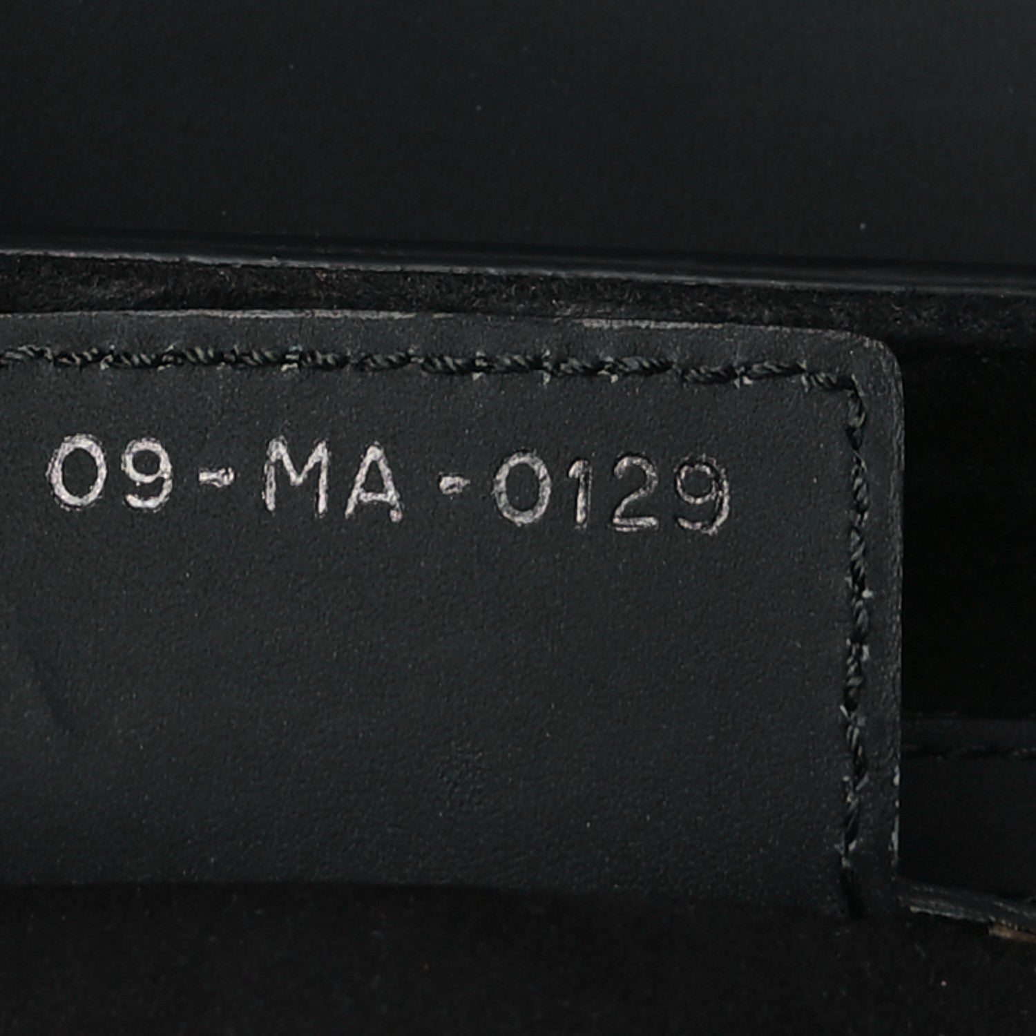 Christian Dior Ultra Matte Calfskin Saddle Bag Black 7 of 10