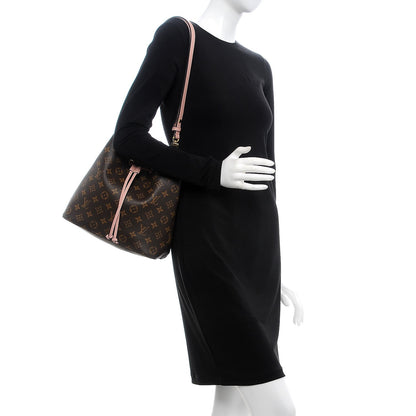 Louis Vuitton Monogram Neonoe MM Rose Poudre 2 of 8