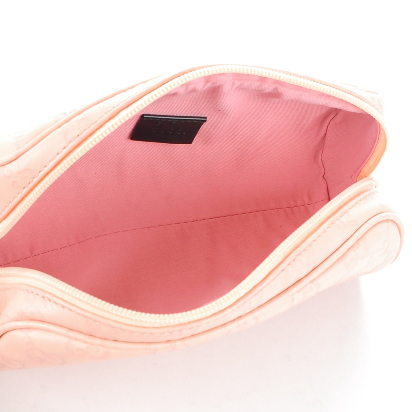 Guccissima Small Cosmetic Pouch Pink
