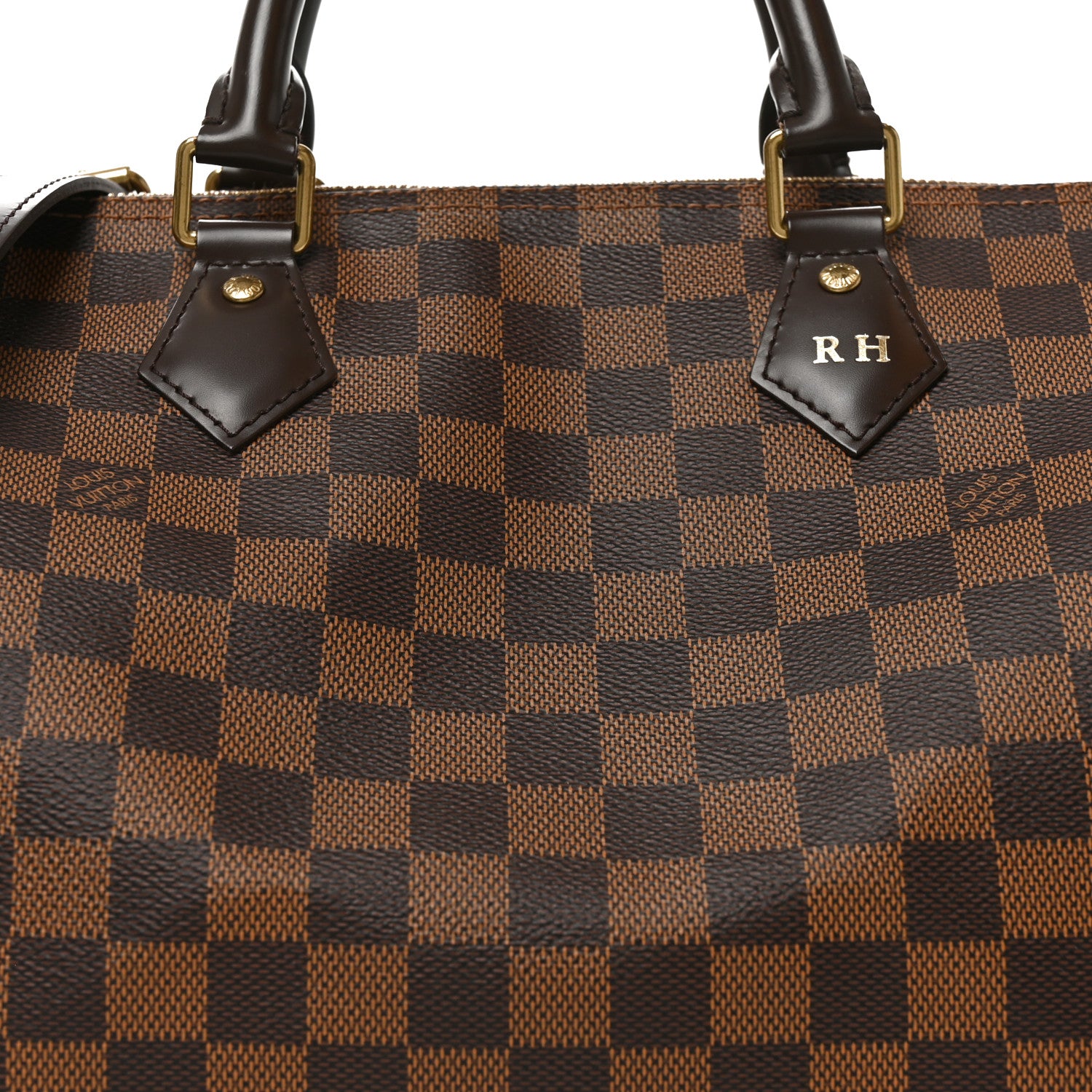 Louis Vuitton Damier Ebene Speedy Bandouliere 35 8 of 10