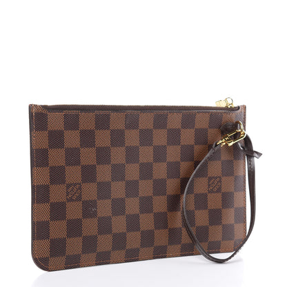 Louis Vuitton Damier Ebene Neverfull MM GM Pochette 3 of 12