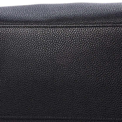 Saint Laurent Grained Calfskin Small Supple Sac De Jour Black 9 of 13