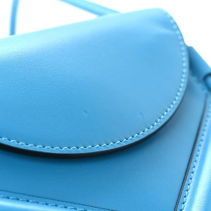 Alexander McQueen Calfskin The Curve Micro Crossbody Pouch Bag Blue 11 of 11