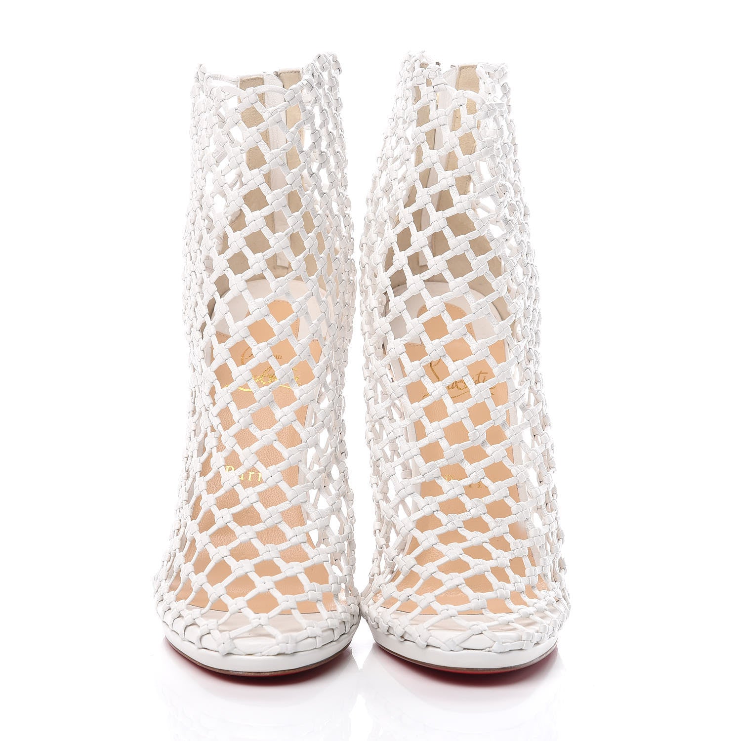 Christian Louboutin Nappa Porligot 120 Pumps 40 Latte 2 of 8