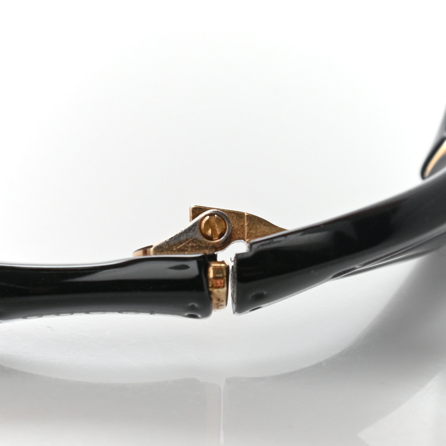 Gucci Acetate Bamboo Effect Sunglasses GG3508/S Black 9 of 10