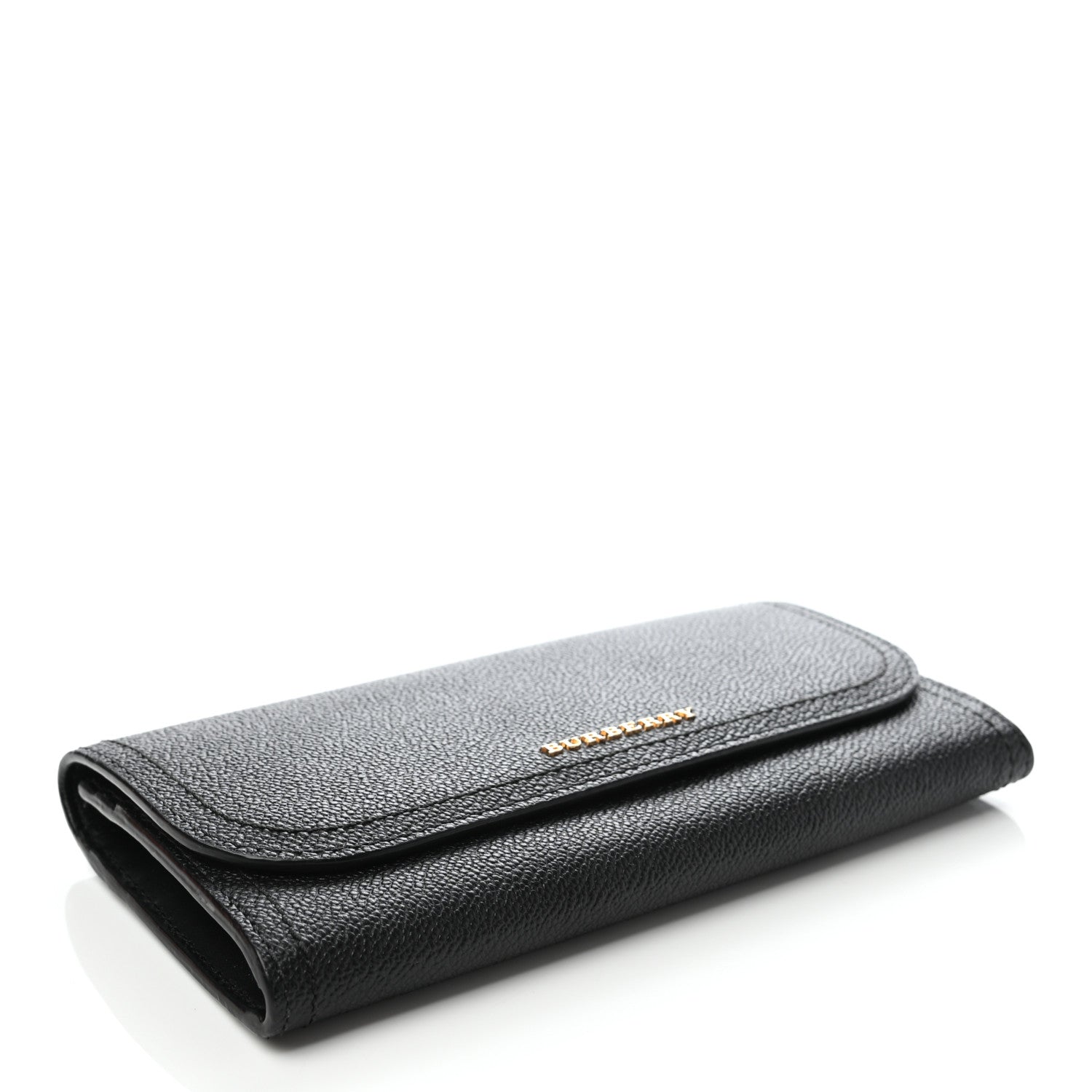 Burberry Soft Grain Calfskin Harris Wallet Black 4 of 7