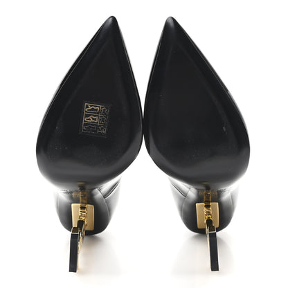 Saint Laurent Patent Opyum 110 Pumps 36.5 Black Gold 6 of 10