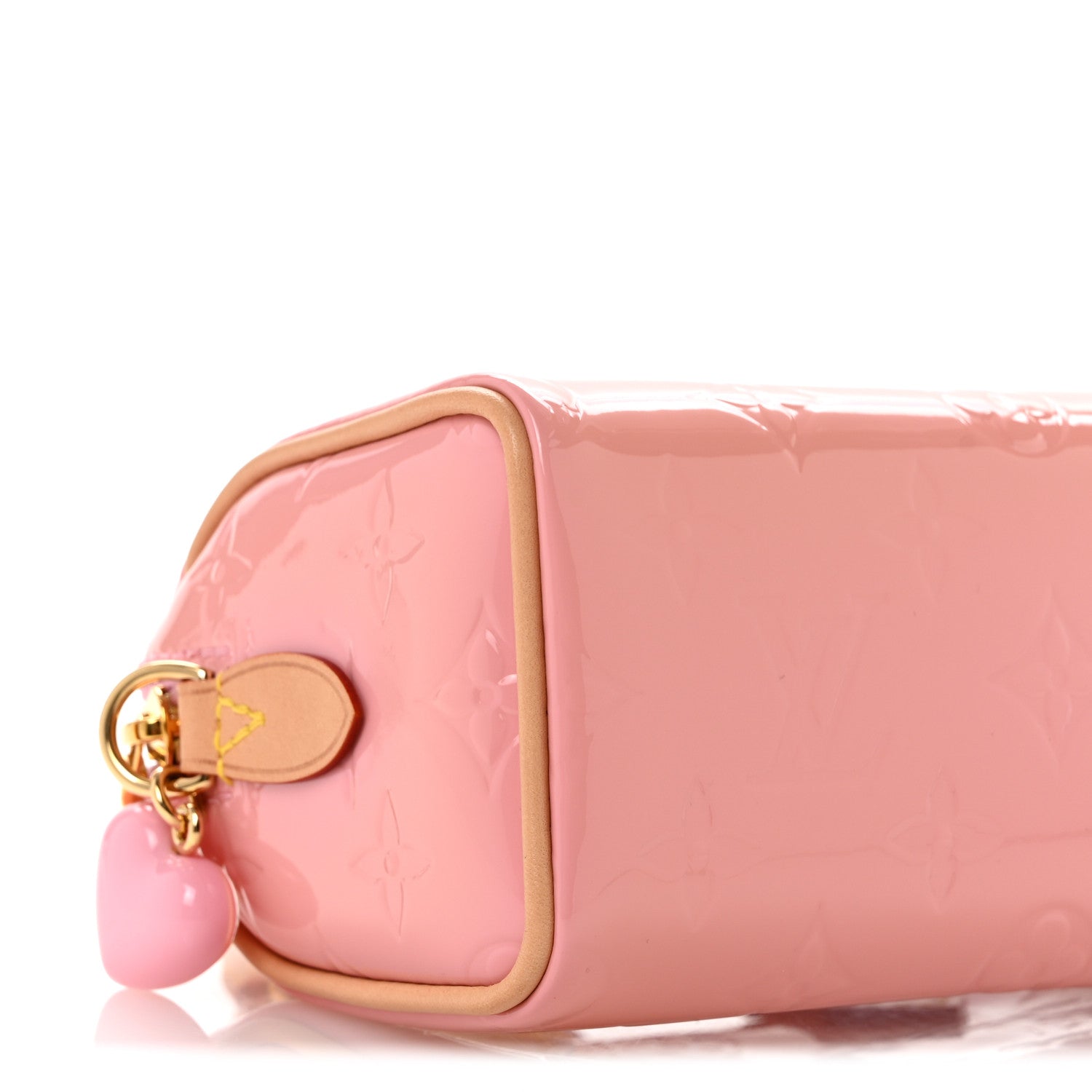 Louis Vuitton Vernis Monogram Nano Speedy Mochi Pink 8 of 12