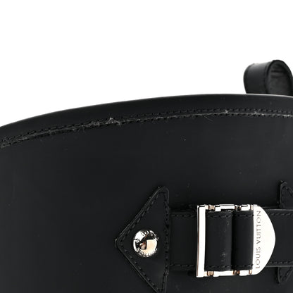 Louis Vuitton Rubber Calfskin Territory Flat Boots 36 Black 9 of 9