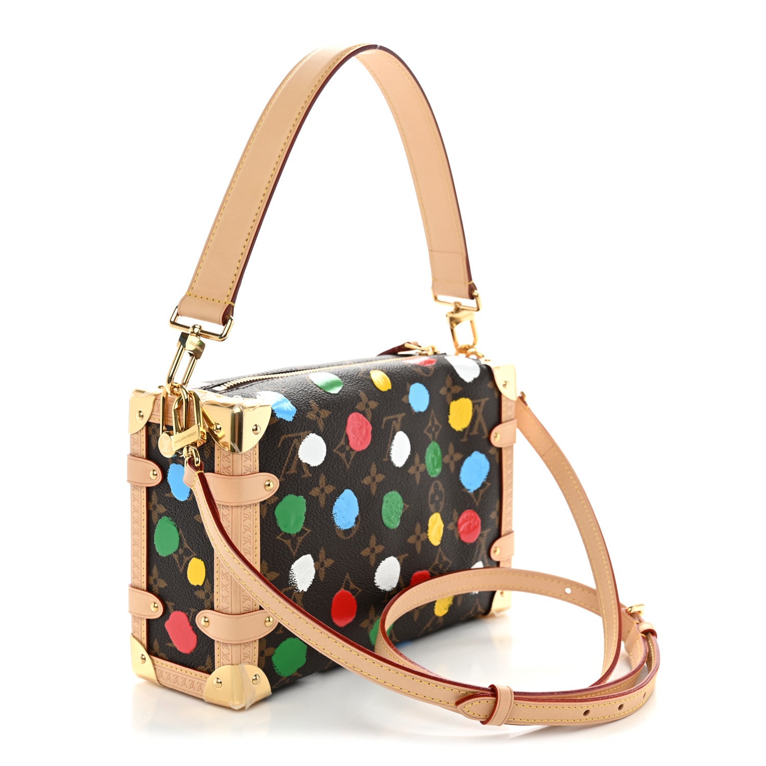 Louis Vuitton LV X YK Monogram Dots Side Trunk Multicolor 3 of 10