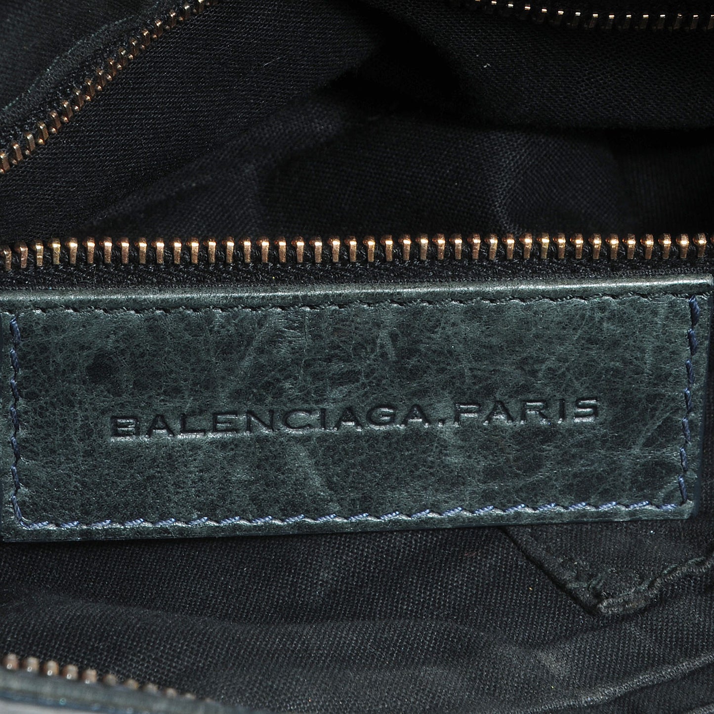 Agneau Giant 12 Rose Gold Hardware Hip Anthracite