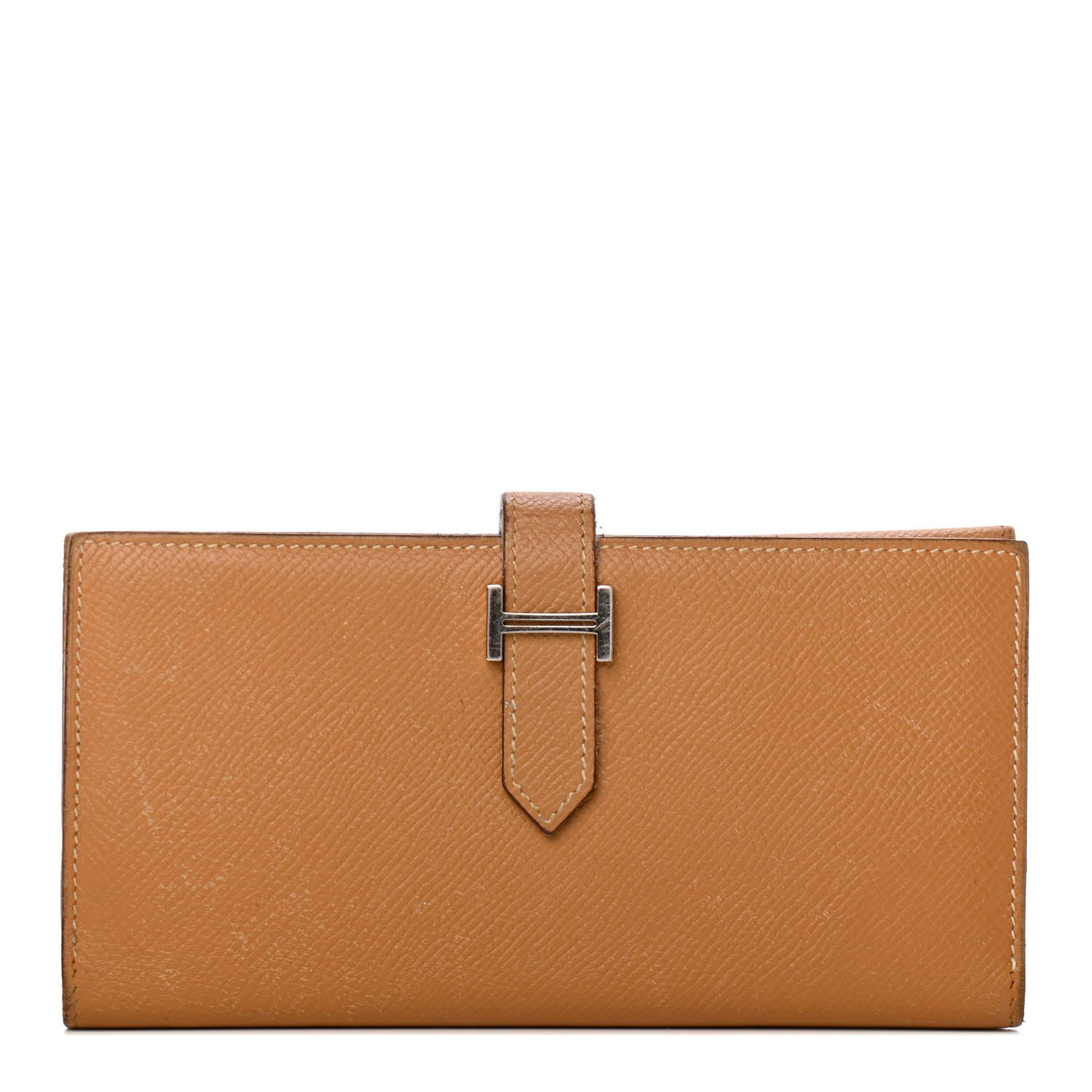 Hermes Epsom Bearn Gusset Wallet Gold 1 of 16