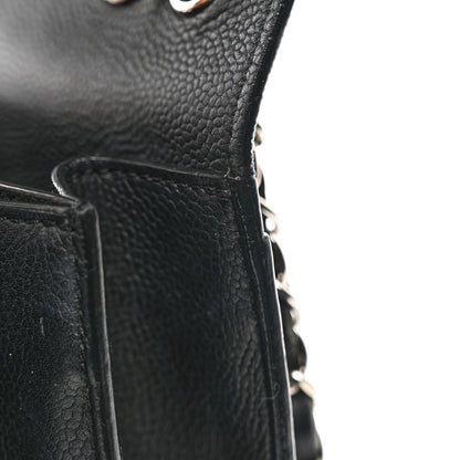 Chanel Caviar Quilted CC Box Top Flap Black 12 of 13