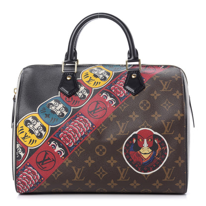 Louis Vuitton Monogram Kabuki Speedy 30 1 of 9