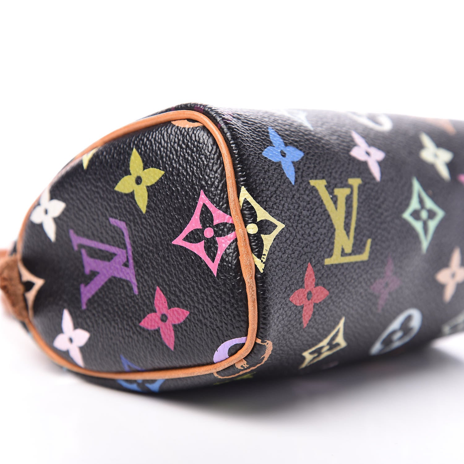 Louis Vuitton Monogram Multicolor Mini Sac HL Speedy Black 7 of 10