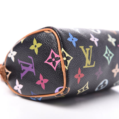 Louis Vuitton Monogram Multicolor Mini Sac HL Speedy Black 7 of 10