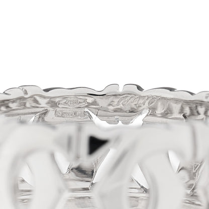 Cartier 18K White Gold Entrelaces Ring 48 4.5 4 of 4