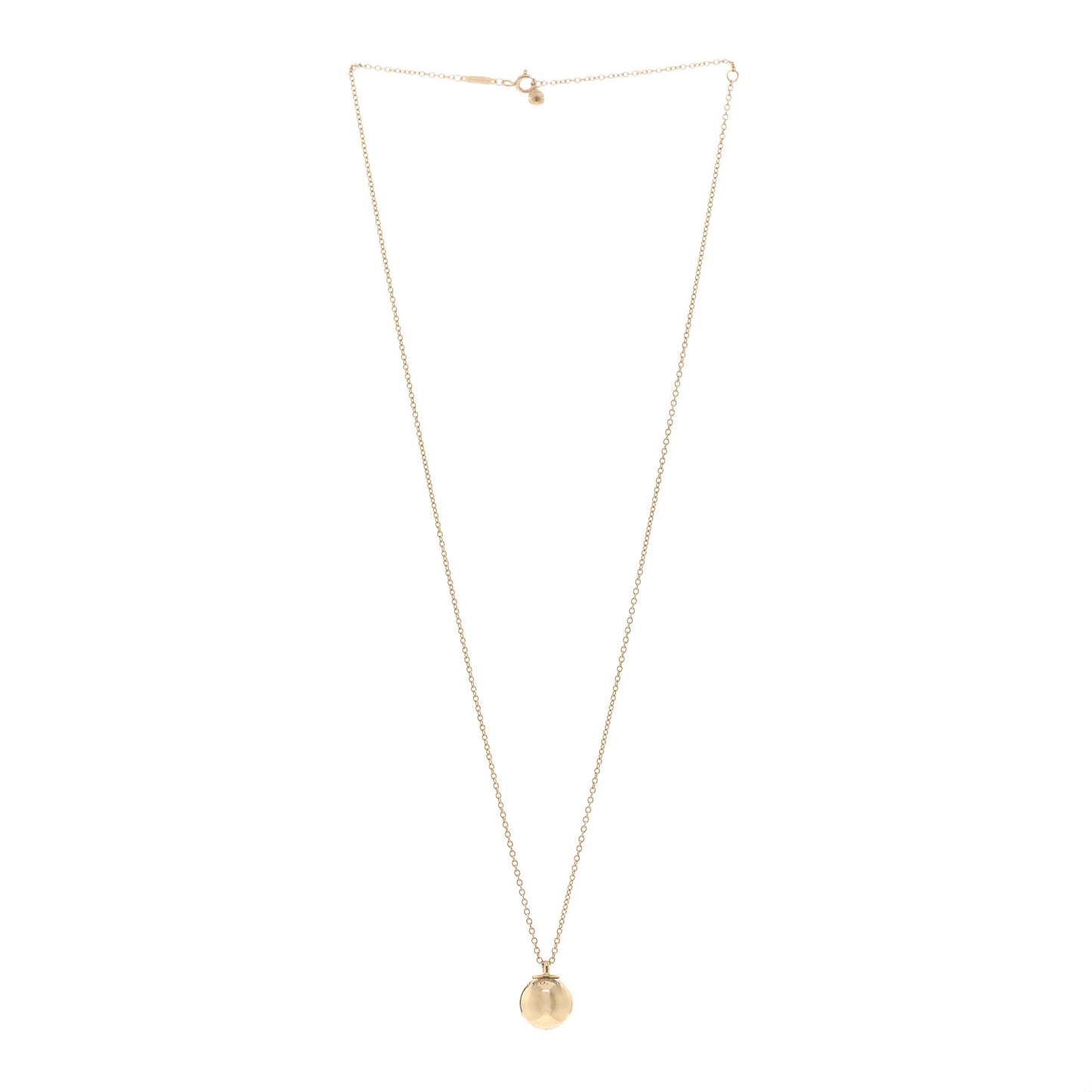 18K Yellow Gold 12.75mm HardWear Ball Pendant Necklace