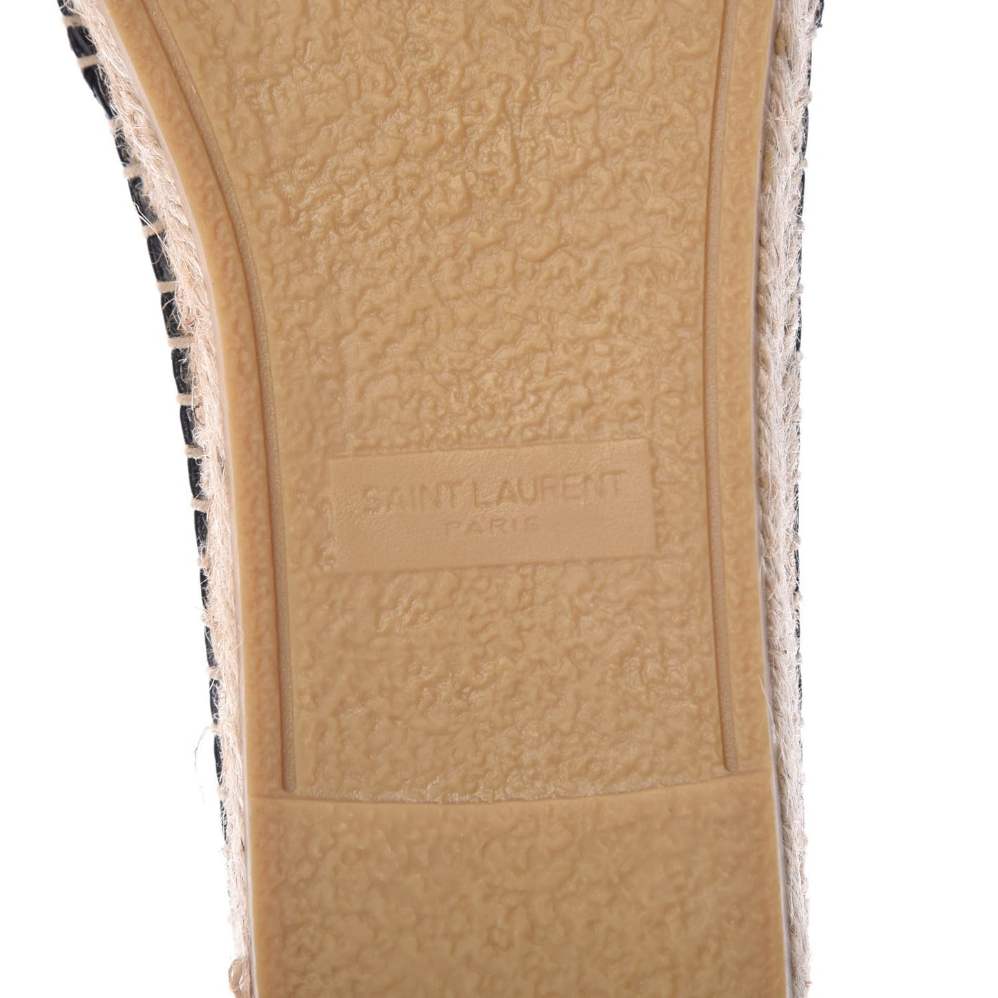 Lambskin Monogram Espadrilles 37.5 Black