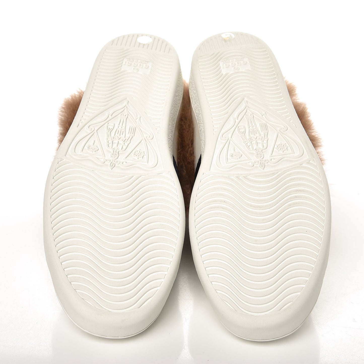 Calfskin Wool Web Bee Embroidered Womens Ace Sneakers 39 White