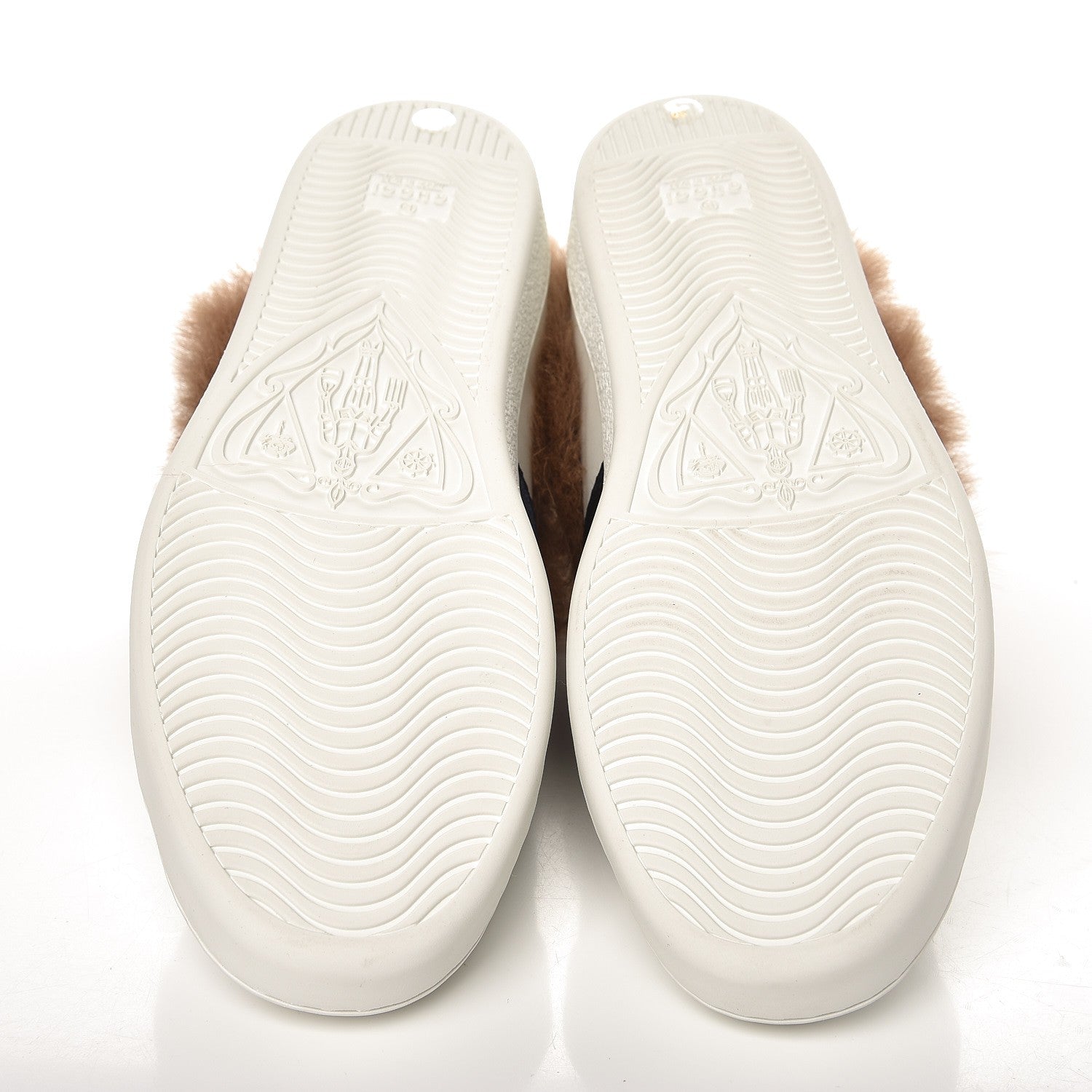 Gucci Calfskin Wool Web Bee Embroidered Womens Ace Sneakers 39 White 5 of 9