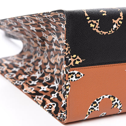 Louis Vuitton Monogram Giant Jungle Onthego GM Black 7 of 9