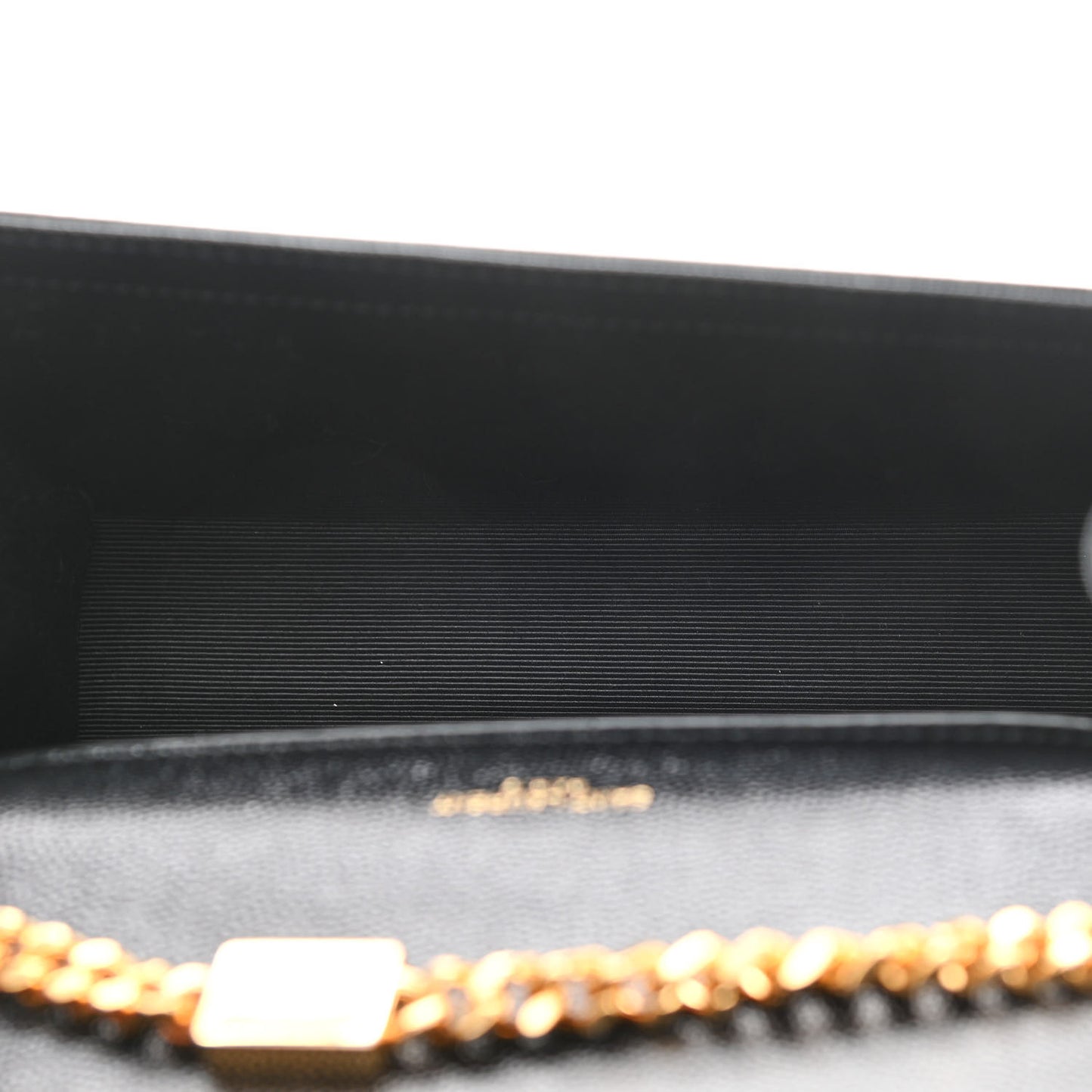 Grain De Poudre Small Monogram Kate Satchel Black