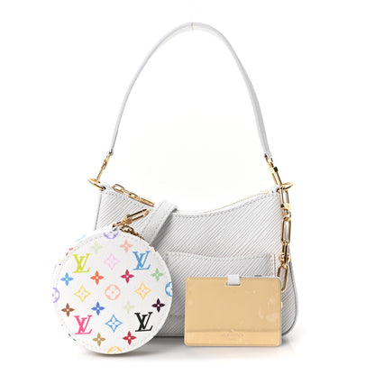 Louis Vuitton LV x TM Epi Monogram Multicolor Marellini White 3 of 10