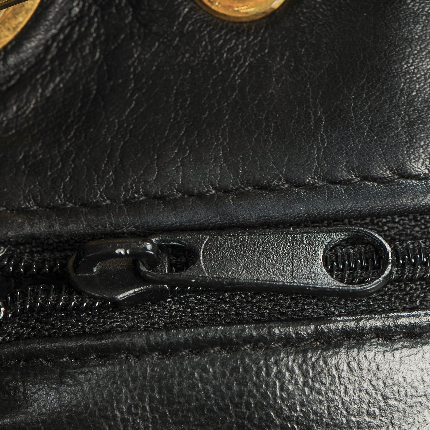 Lambskin Quilted Shoulder Bag Black