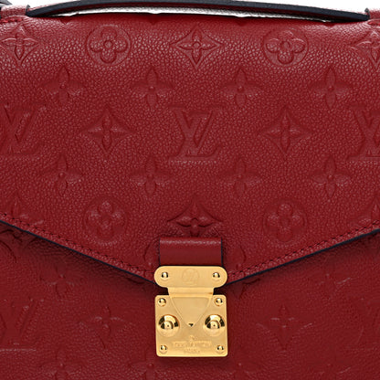 Louis Vuitton Empreinte Pochette Metis Cherry Berry 5 of 12
