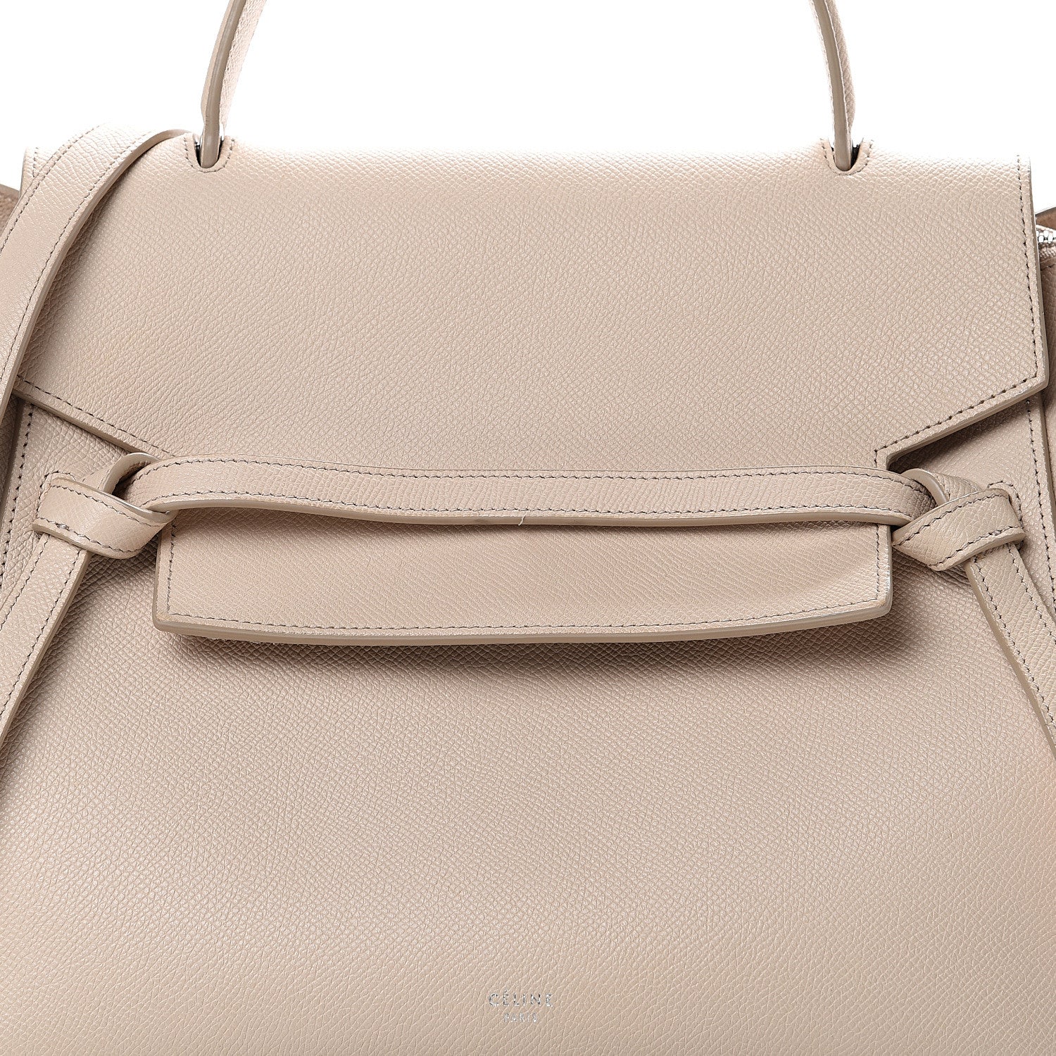 Celine Grained Calfskin Mini Belt Bag Light Taupe 9 of 19