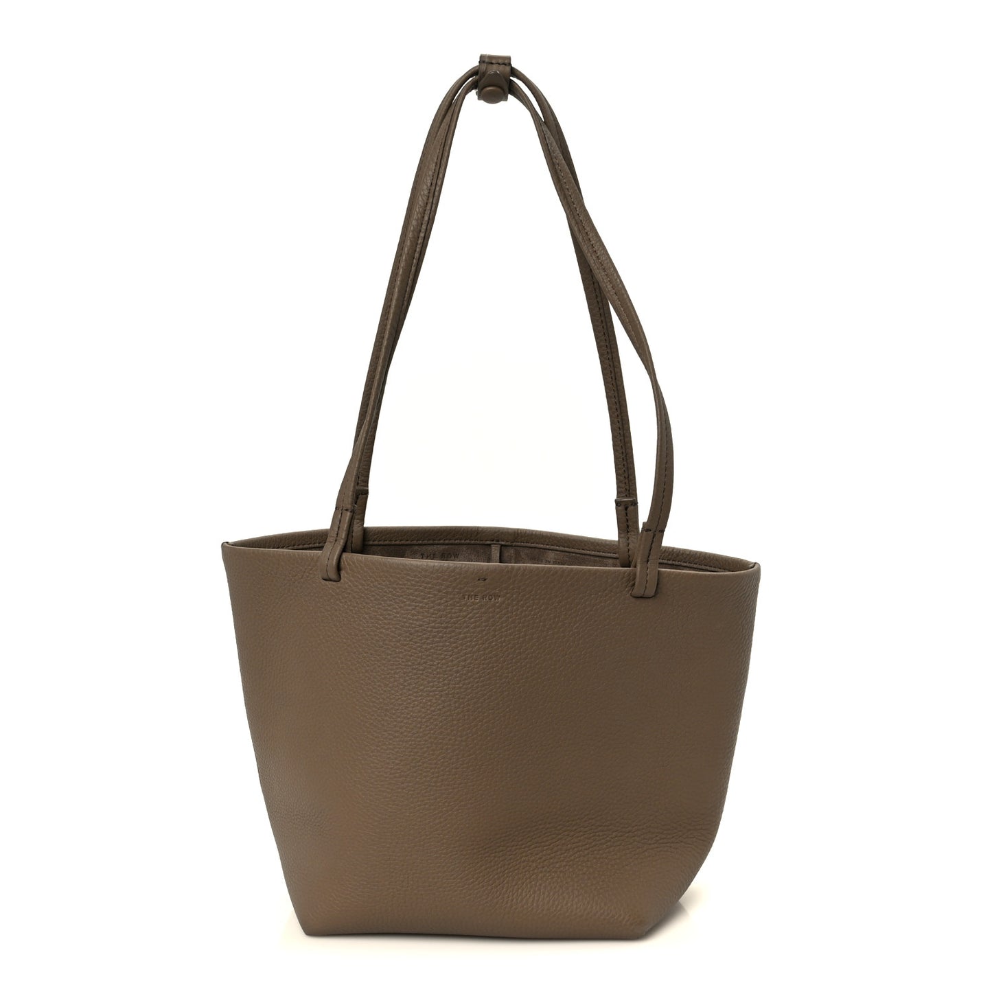 Grained Calfskin Park Tote Three Elephant