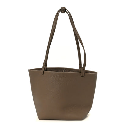 The Row Grained Calfskin Park Tote Three Elephant 1 of 10
