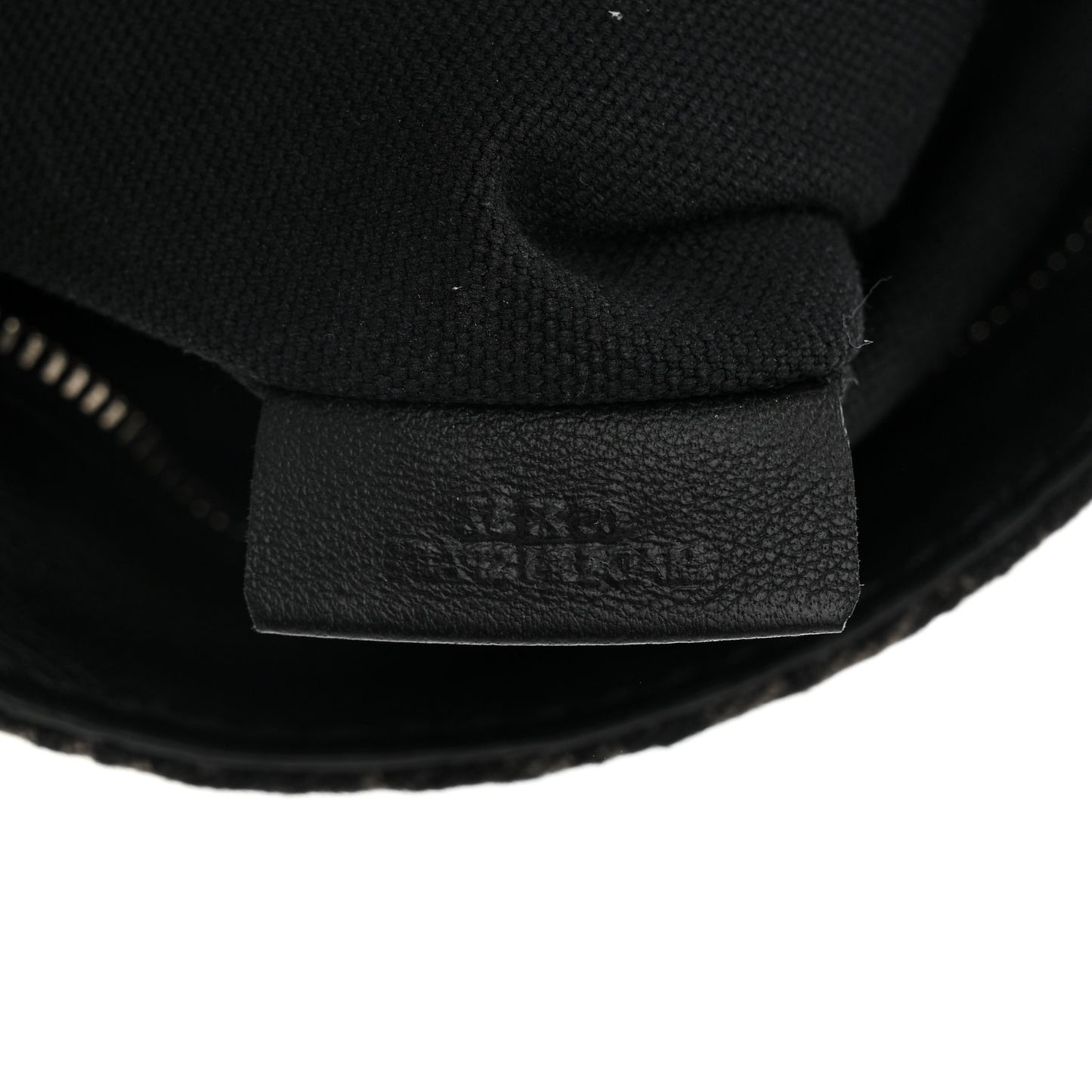 Jacquard Anagram Calfskin Anton Sling Anthracite Black