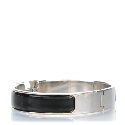 Hermes Enamel Narrow Clic Clac H Bracelet PM Black 2 of 5