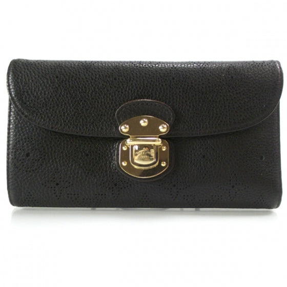 Louis Vuitton Mahina Amelia Wallet Noir 1 of 8