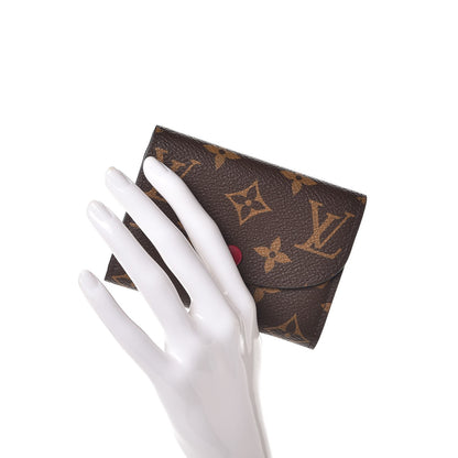 Louis Vuitton Monogram Rosalie Coin Purse Fuchsia 2 of 8