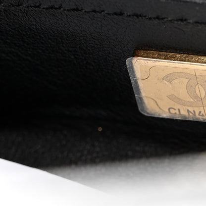 Chanel Lambskin Quilted Top Handle Small Vanity Case Black 7 of 12