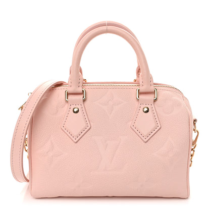 Louis Vuitton Empreinte Monogram Giant Speedy Bandouliere 20 Pink Opale 1 of 10