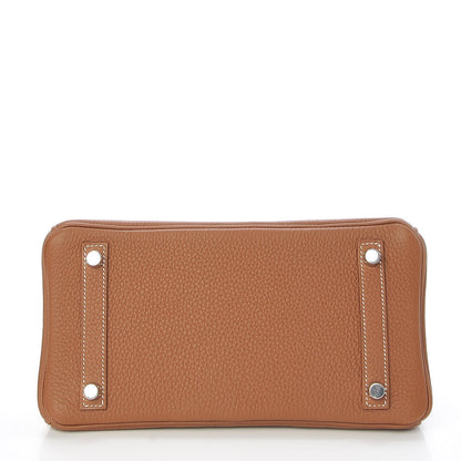 Hermes Togo Birkin 25 Gold 6 of 34