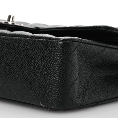 Chanel Caviar Quilted Medium Double Flap Black 10 of 14