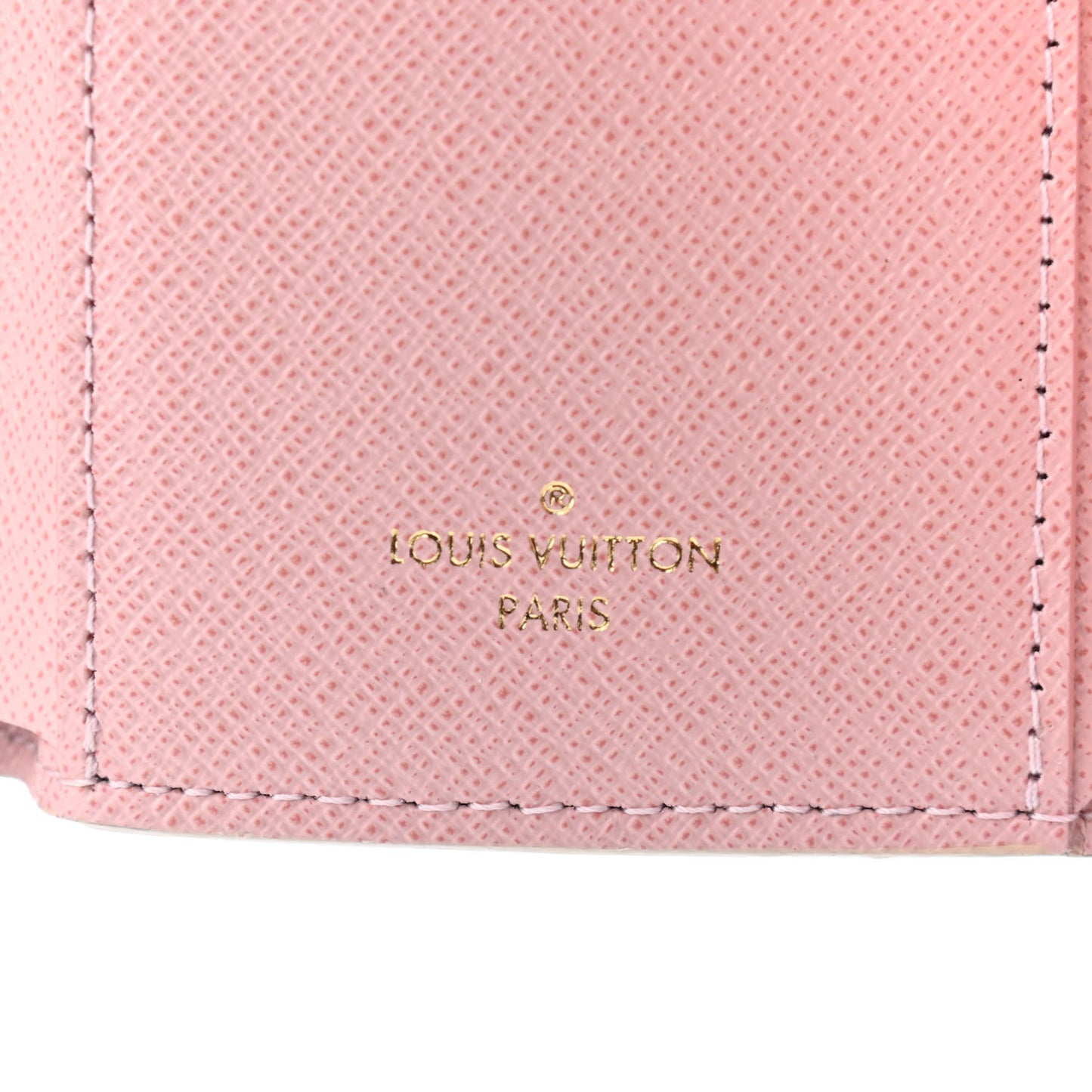 Damier Azur Victorine Wallet Rose Ballerine