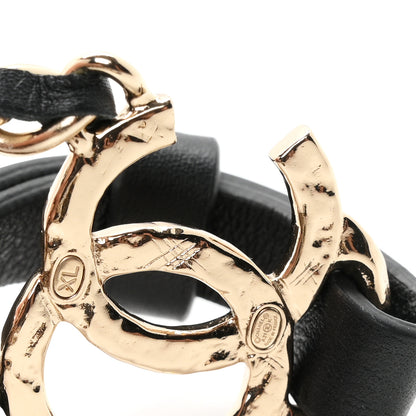 Chanel Calfskin CC Chain Suspenders XL Black 3 of 3