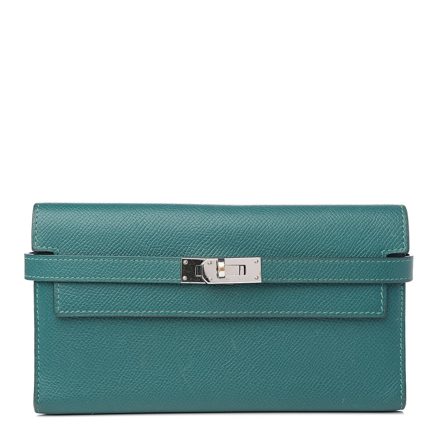 Epsom Kelly Longue Wallet Malachite